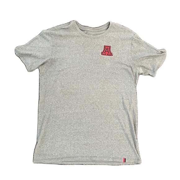 Men's Nike Charcoal Arizona Wildcats Marled Patch T-Shirt | Men’s Size L - Picture 4 of 11